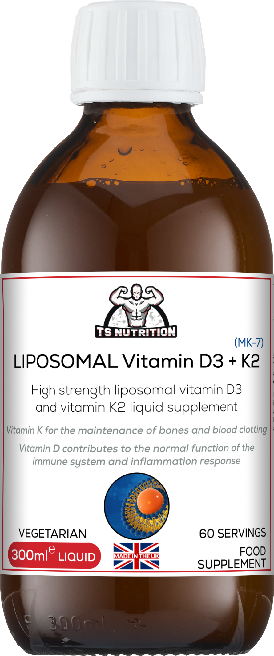 LIPOSOMAL Vitamins D3 + K2