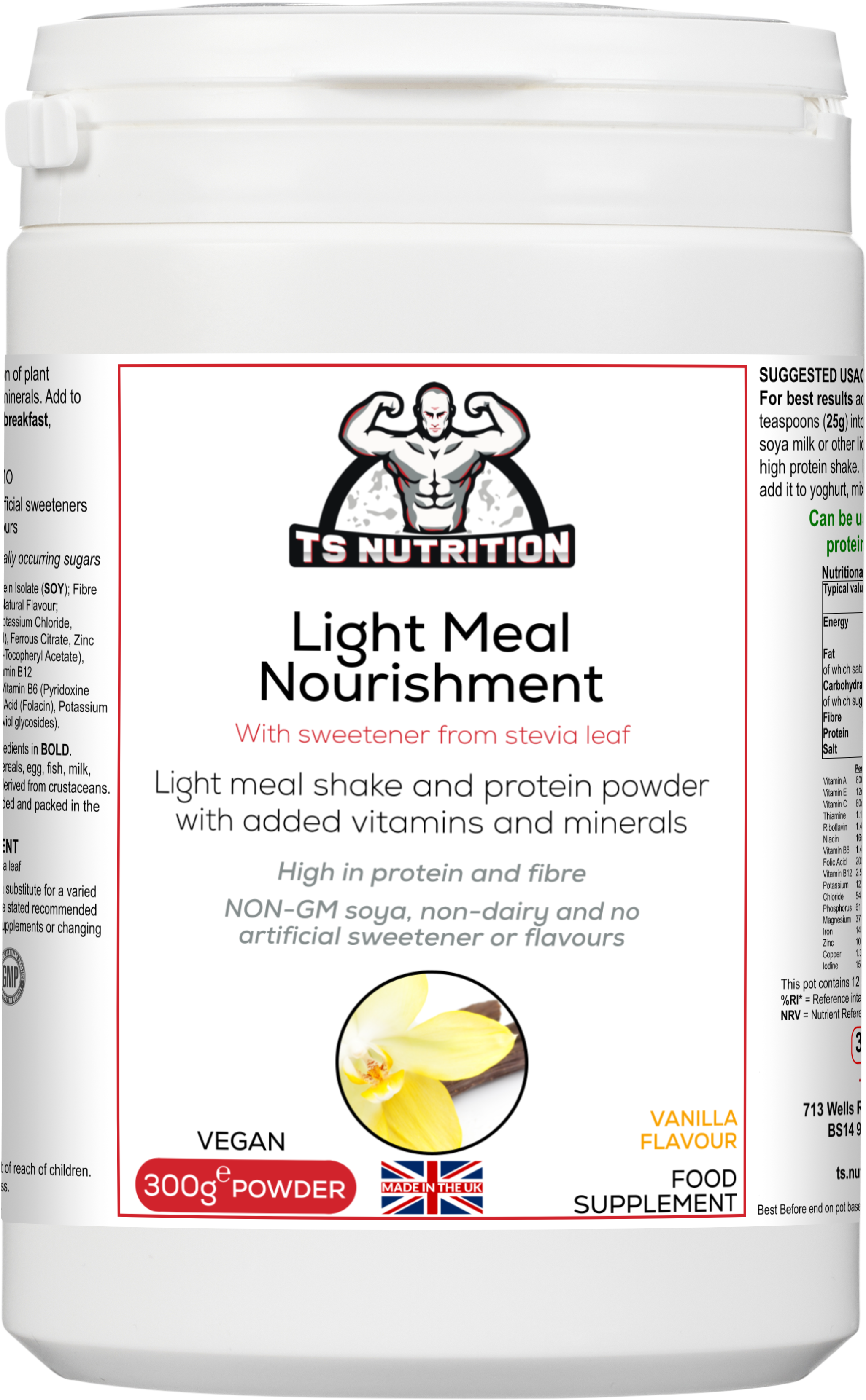 Light Meal Nourishment (Vanilla flavour)